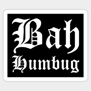 Bah Humbug Sticker